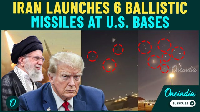 BREAKING: Iran Strikes US Bases In Qatar And Iraq With 6 Missiles As Explosions Rock Al Udeid