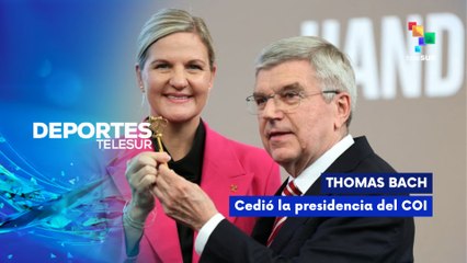 Thomas Bach cedió la presidencia del COI