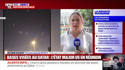 Riposte iranienne sur une base américaine: réunions en cours à la Maison Blanche
