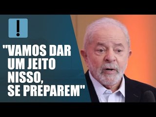 Lula, sobre sigilos de 100 anos de Bolsonaro: "Vamos dar um jeito nisso, se preparem"