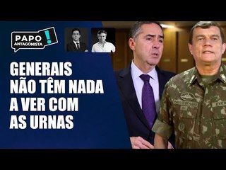 O chilique das Forças Armadas com Barroso