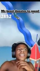 Mr beast donates speed