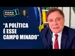 Alvaro Dias, sobre Moro: "A política é esse campo minado da inversão de valores"