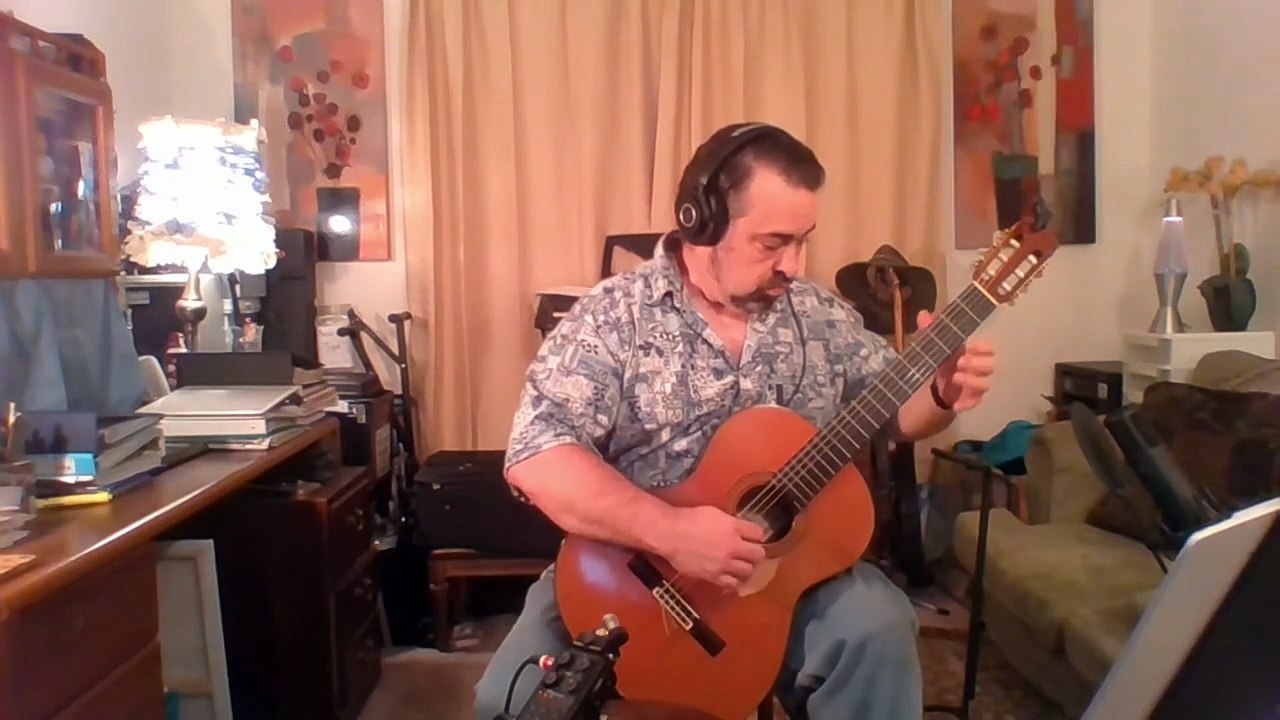 Classical Guitar Cover of Romance by Anonymous | Performed by David Michael Cray (Crayfish)