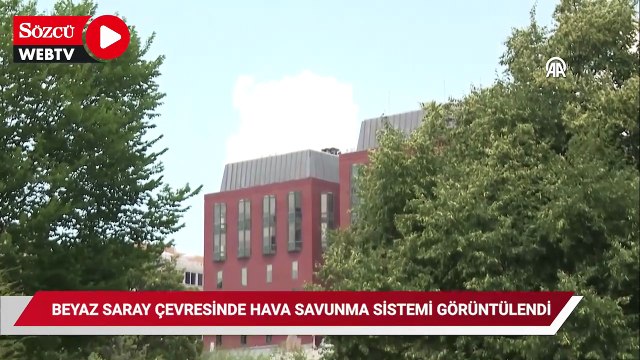 Beyaz Saray çevresinde hava savunma sistemi görüntülendi
