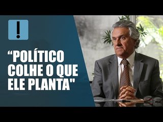 Bolsonaro provoca Caiado: "Colhe o que planta"