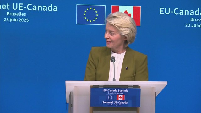 EU-Canada Summit: Von der Leyen HONORS Carney with Powerful Words
