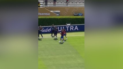 EL DETALLE DE GRIEZMANN ANTES DEL PARTIDO CONTRA BOTAFOGO