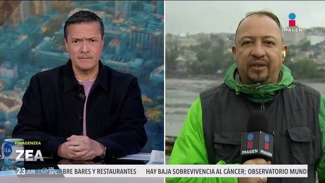 Retiran tapón de basura de la presa Los Cuartos en Naucalpan, Edoméx