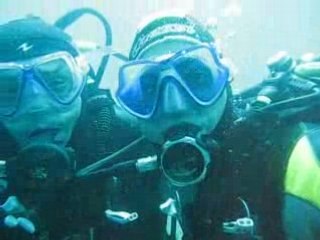 1ere plongée en autonomie niveau 2 avec Titi et Seb