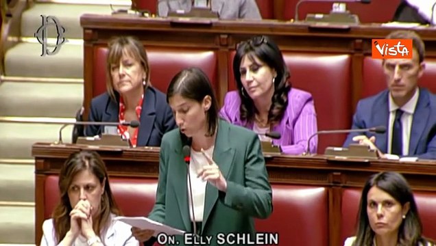 Schlein a Meloni: Non ha mai nominato i responsabili della crisi in Medio Oriente, Trump e Netanyahu