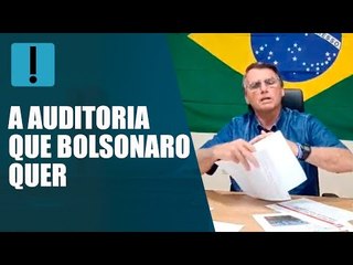 Bolsonaro diz que PL vai contratar auditoria externa para as eleições