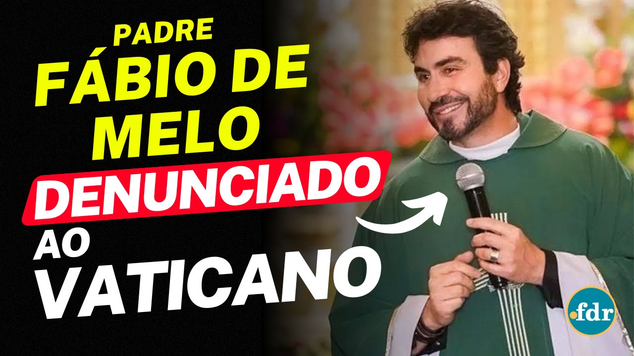 PADRE FÁBIO DE MELO É DENUNCIADO AO VATICANO APÓS VÍDEO EM CAFETERIA