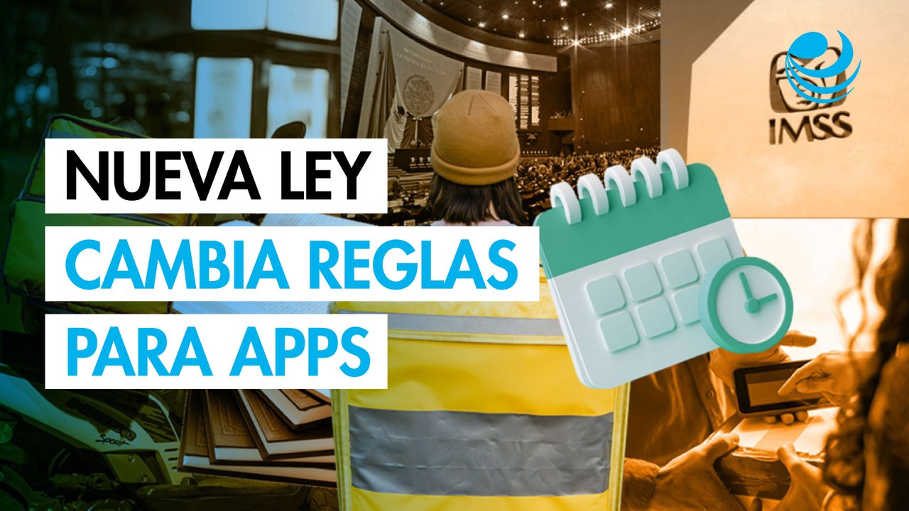 Entra en vigor reforma laboral para choferes y repartidores de apps