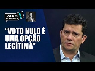 "Desespero com o retorno do Lula", diz Sergio Moro sobre migração de seus eleitores para Bolsonaro