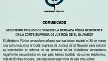 Comunicado | MP rechaza la cínica respuesta de la Corte Suprema de Justicia de El Salvador