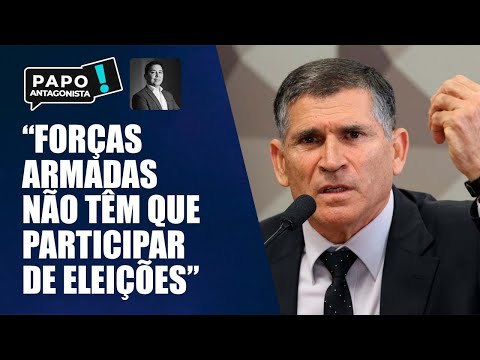 Santos Cruz: Forças Armadas não têm que participar do processo eleitoral