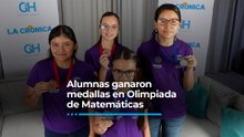 Alumnas de BC ganaron medallas de plata y bronce en Olimpiada Nacional de Matemáticas