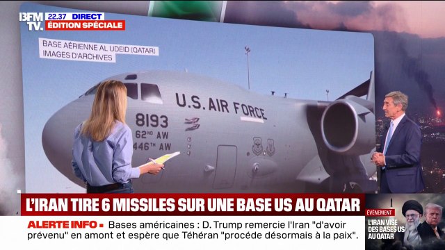 Guerre Iran-Israël: quelles sont les bases militaires américaines visées par les frappes iraniennes ?
