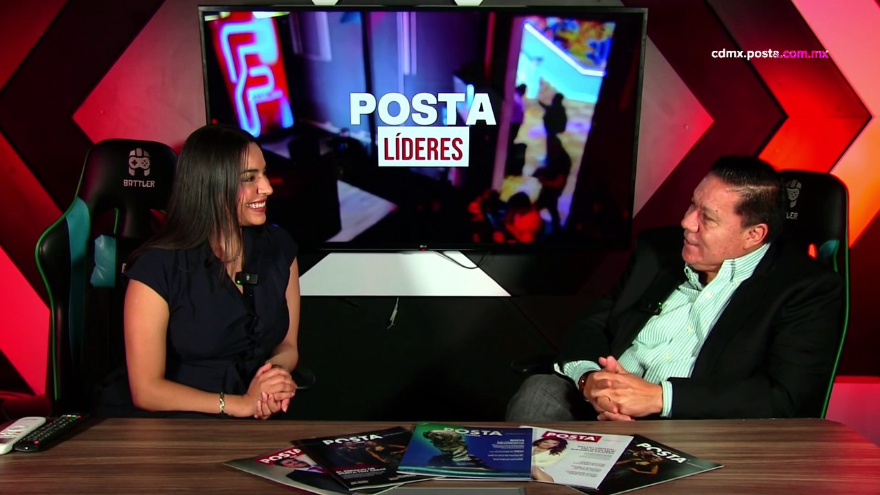 Emilio Ulloa en Entrevista con Elizabeth Cano para POSTA LIDERES