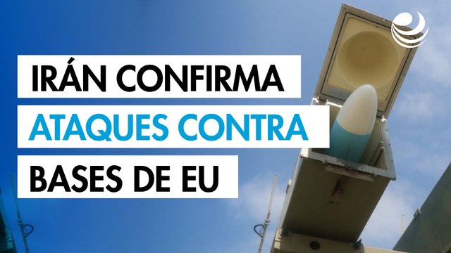 Irán confirma ataques contra bases de EU en Irak y Qatar, que ahora amenaza con responder