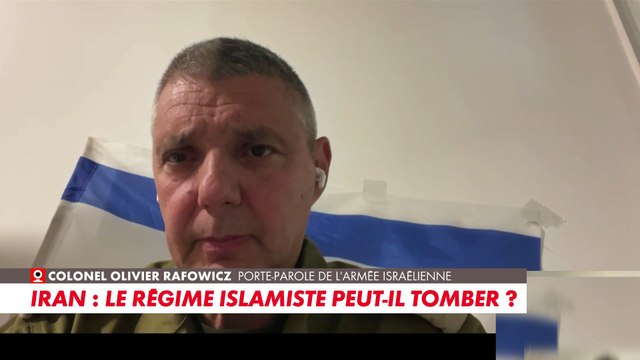 Colonel Olivier Rafowicz fait un état de lieux des frappes israéliennes en Iran