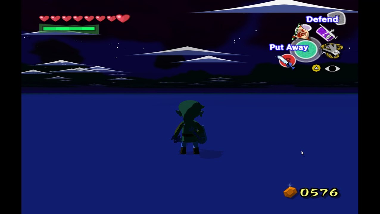 Wind Waker. E3ROOP. Swimming out far I guess short video.