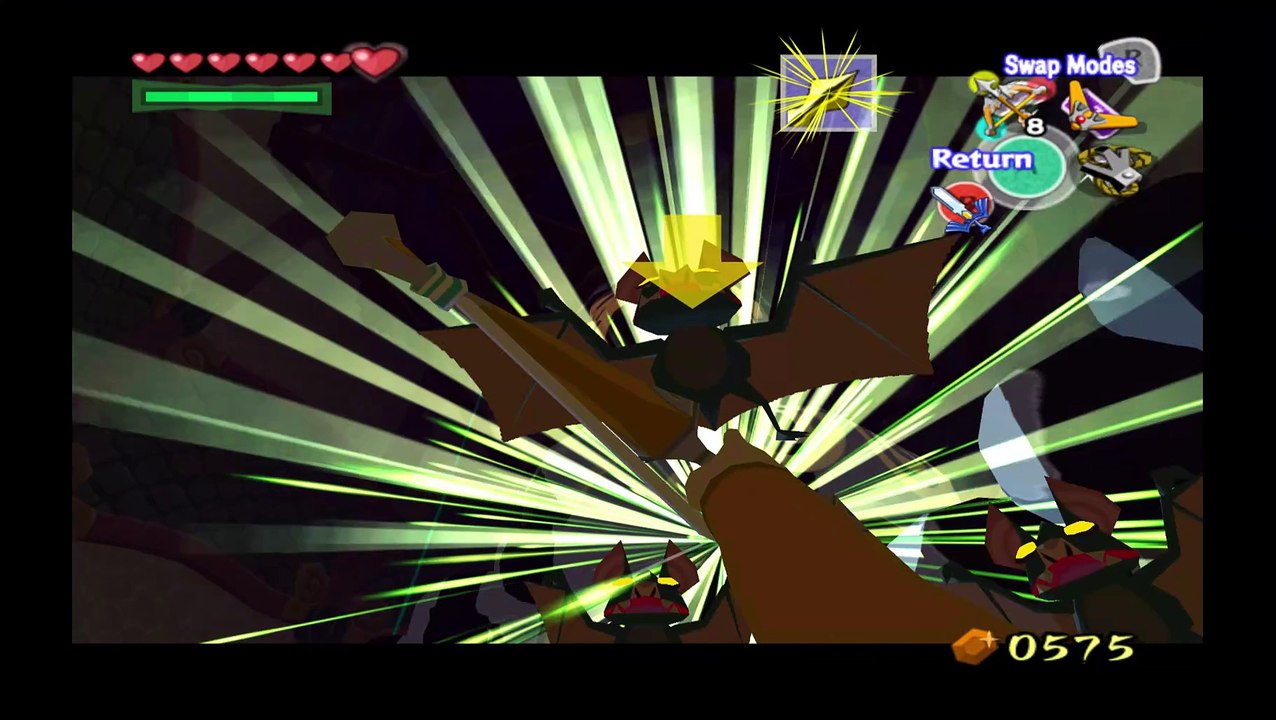 Wind Waker. GanonK. Exiting Entrance Door test & fighting Puppet Ganon
