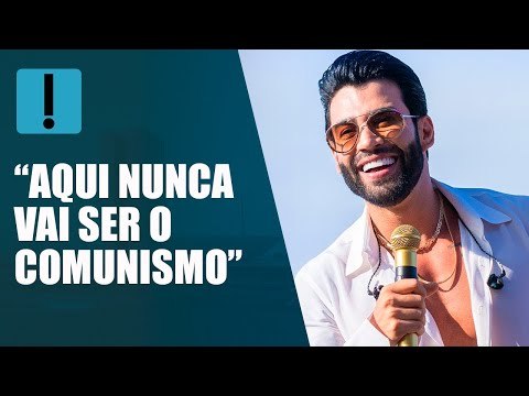 Cantor Gusttavo Lima fala em Deus, pátria e família