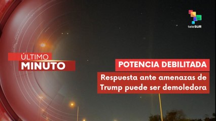 Entrevista | EE.UU. proyecta una fuerza que no tiene