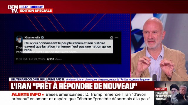 Bases américaines visées: l'Iran se tient prêt à répondre de nouveau en cas de nouvelle attaque américaine, déclare le chef de la diplomatie iranienne