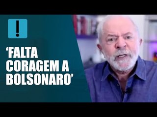 Lula: 'Falta coragem a Bolsonaro para mudar política de preços da Petrobras'