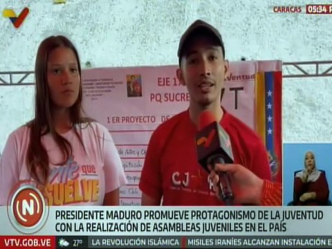 Caracas | Jóvenes de la parroquia Sucre dijeron presente en las asambleas populares de cara al 27-J