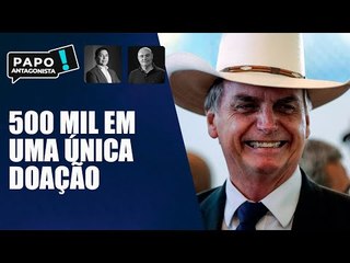 Alvos da Polícia Federal se encontram com Bolsonaro para fazer doações de campanha