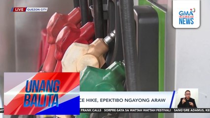 Mga motorista, naghabol na magpakarga ng petrolyo bago ipatupad ang big-time oil price hike ngayong araw | Unang Balita