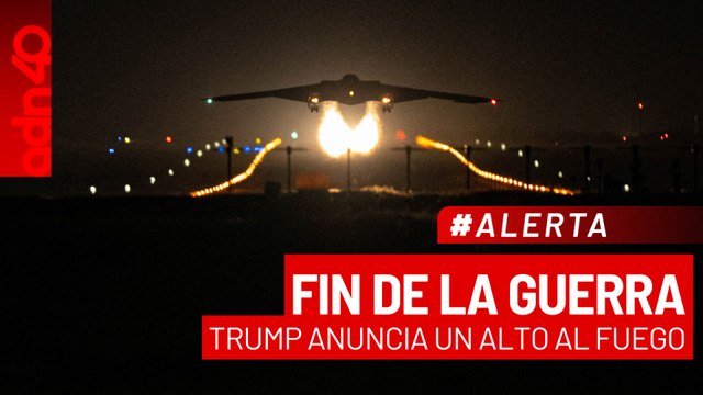 🚨¡Última Hora! Trump anuncia un alto al fuego entre Irán e Israel
