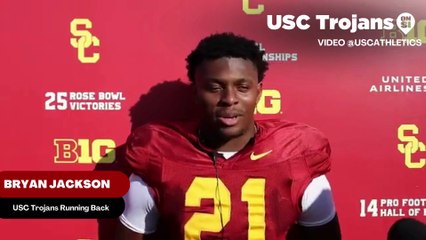 USC Trojans Running Back Bryan Jackson Addresses Competition Between Positions In Spring Camp