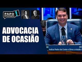 Flavio Bolsonaro diz que paga mansão com salário de advogado, mas não tem processos em seu nome