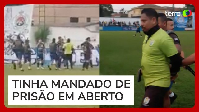 Árbitro é preso ao apitar final de campeonato amador no litoral de SP