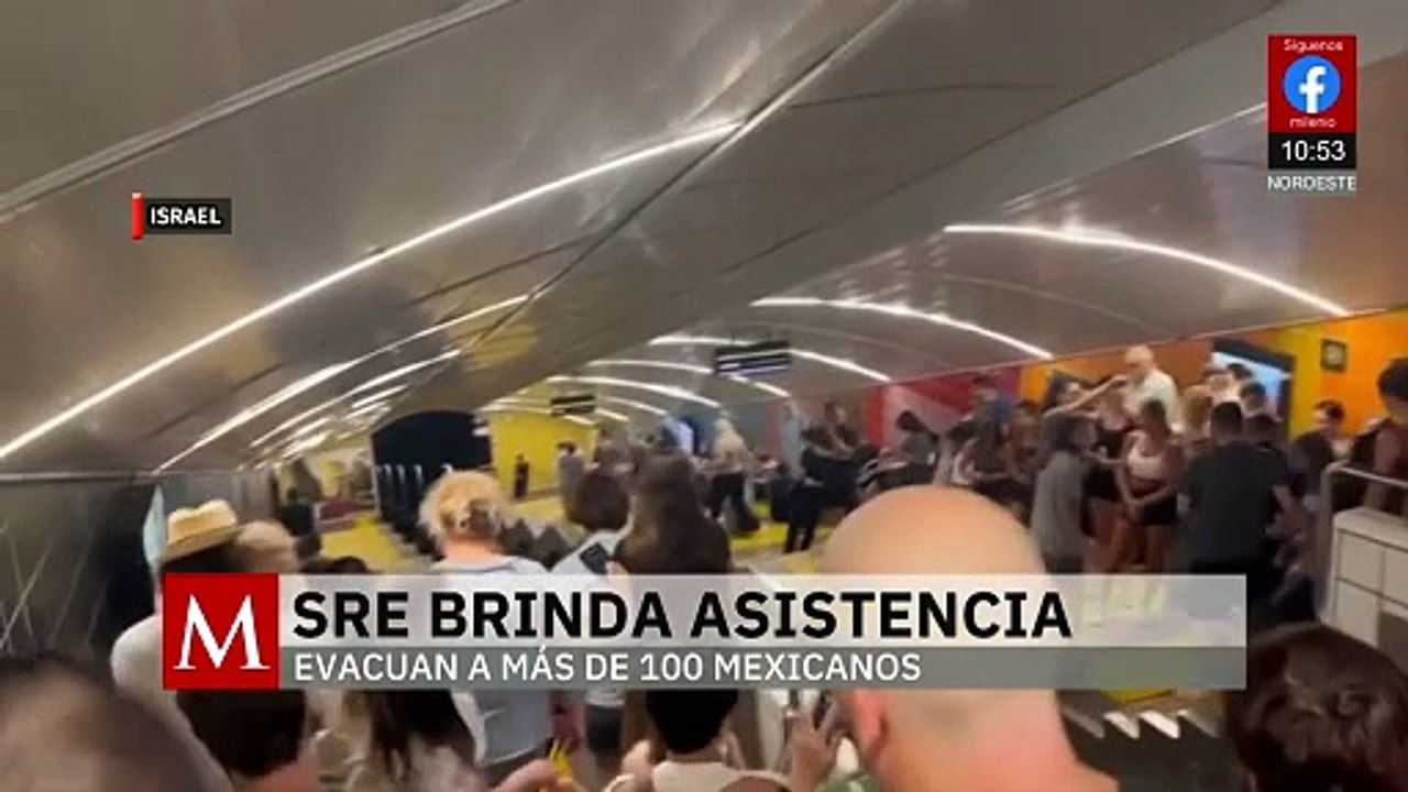 SRE facilita la evacuación de 175 mexicanos desde zona de conflicto en Medio Oriente