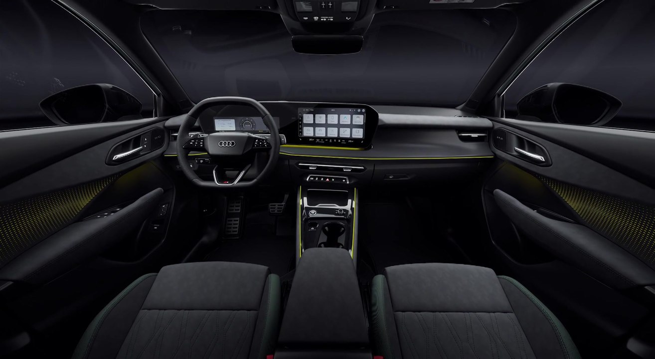 Audi Q3 SUV – Interieur und Bedienkonzept – Animation