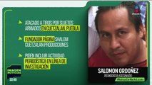 Asesinaron al periodista independiente Salomón Ordoñez Miranda en Cuetzalan, Puebla.