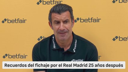 El RECUERDO del FICHAJE de FIGO por el MADRID: han pasado 25 AÑOS y así lo RECUERDA