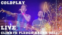 Coldplay Live from Climate Pledge Arena 2021 Full Concert HD
