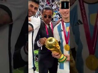 Você também se incomodou com as imagens do chef Salt Bae com o troféu da Copa do Mundo? #shorts