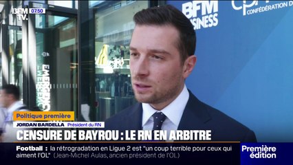 ÉDITO - Censure: "À partir du moment où François Bayrou ne bénéficie plus de l'assurance-vie des socialistes, c'est le RN qui a droit de vie et de mort sur son gouvernement"