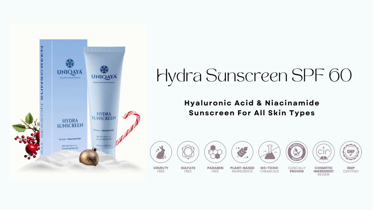Hyaluronic Acid & Niacinamide Sunscreen