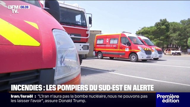 Avec les fortes chaleurs, les pompiers du sud-est se préparent aux incendies