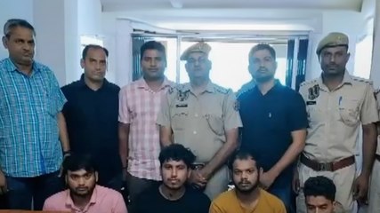 जयपुर में 75 लाख की ज्वेलरी लूट, 4 अरेस्ट