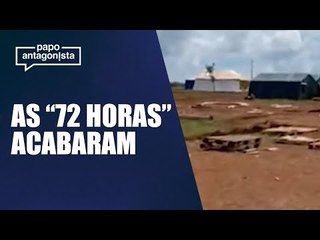 Na véspera do Natal, bolsonaristas desmontam barracas no QG do Exército em Brasília